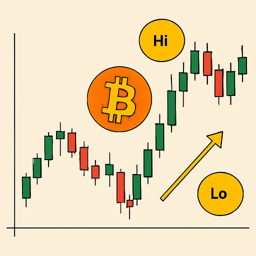 Bu grafik, bir gün içindeki Bitcoin fiyat hareketlerini gösteriyor. Günlük trader'lar, bu tür kısa vadeli iniş çıkışları yakalayarak kâr etmeyi hedefler.